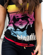 Kate Beckinsale Wearing Blondie T