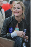 DREW BARRYMORE attending the Prop 8 Protest March in West Hollywood