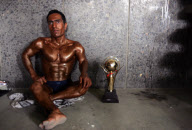 (4)AFGHANISTAN-KABUL-BODY BUILDING-COMPETITION