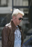 BORIS BECKER and fiancee LILLY KERSSENBERG in Paris