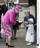 Queen Elizabeth II visits Coram children's charity at Mecklenburgh Square, London, Britain - 05 Jun 2009