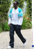 Sean Combs at the home of Miley Cyrus in Toluca Lake, California, America - 06 Jun 2009