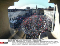 ITALY: Demos against Silvio Berlusconi's economic policies.