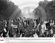 PARIS : Mai 68 Manifestation gaulliste