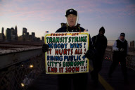 USA NYC Transit Strike