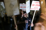 USA Northwest Airlines on Strike