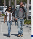 Channing Tatum and girlfriend Jenna Dewan out and about in Beverly Hills, Los Angeles, America - 25 Mar 2009