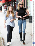 Melanie Griffith and daughter Dakota leaving Nail Salon in Beverly Hills, California, America - 09 Jun 2009