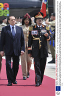 Leader of Libya Muammar Gaddafi arriving at Ciampino Airport, Rome, Italy - 10 Jun 2009