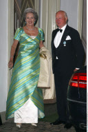 PRINCE HAAKON OF NORWAY attending KING HENRIK's birthday dinner at Fredensborg castle