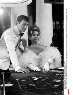 France, Nice : Set of the film "Au revoir baby"