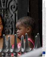 Mercy James at the home of new adopted mother Madonna, London, Britain - 21 Jun 2009