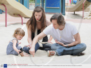 Milla Jovovich, husband Paul Anderson and daughter Ever Anderson at the Park in Beverly Hills, California, America - 21 Jun 2009