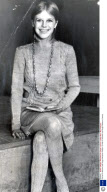 Portrait Of Actress And Singer Marianne Faithful.