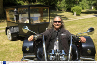 The Largest 'Trike Hearse' Combo in the UK at Weymouth, Dorset, Britain - 24 Jun 2009