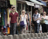 EXCLUSIVE: Ashley Olsen and Justin Bartha in Paris
