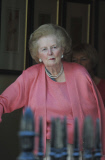 Baroness Thatcher Arrives Home