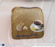 Toast Art by Ximena Escobar Piedrahita, Medellin, Columbia - Jun 2009