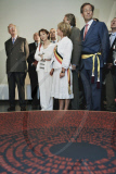 King Albert II visits the Herge Museum