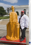 Abraham Lincoln Statue Sculpted From Cheese, Washington DC, America - 03 Jul 2009