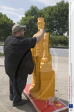 Abraham Lincoln Statue Sculpted From Cheese, Washington DC, America - 03 Jul 2009