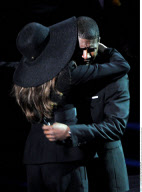 Michael Jackson: Daughter PARIS crying on stage at the public memorial service at the Staples Center
