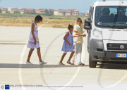World leaders arriving at Rome Ciampino Airport for the G8 Summit, Rome, Italy - 08 Jul 2009