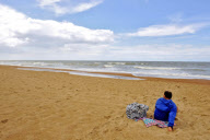 rotten weather at the belgian coast