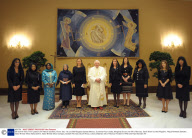 G8 Summit Visit of First Ladies to the Vatican Gardens, Rome, Italy - 08 Jul 2009