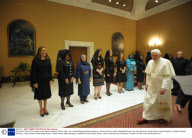 G8 Summit Visit of First Ladies to the Vatican Gardens, Rome, Italy - 08 Jul 2009