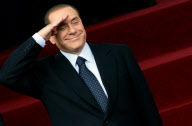 SILVIO BERLUSCONI STOCK PHOTOS