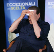 SILVIO BERLUSCONI STOCK PHOTOS