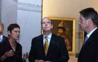 Prince Albert attends exhibition "Mocow Splendours of the Romanovsî, presented July 11 through September 13
