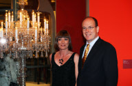Prince Albert attends exhibition "Mocow Splendours of the Romanovsî, presented July 11 through September 13