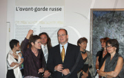 Prince Albert attends exhibition "Mocow Splendours of the Romanovsî, presented July 11 through September 13