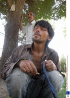 Crack addicts in Tehran, Iran - 2000s