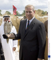 The 2nd International Festival of Falconry sponsored by the Emirates Falconers' Club from Abu Dhabi  held in the grounds of the Englefield Estate,Theale, Berkshire, Britain - 12 Jul 2009