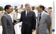 The 2nd International Festival of Falconry sponsored by the Emirates Falconers' Club from Abu Dhabi  held in the grounds of the Englefield Estate,Theale, Berkshire, Britain - 12 Jul 2009