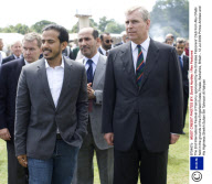 The 2nd International Festival of Falconry sponsored by the Emirates Falconers' Club from Abu Dhabi  held in the grounds of the Englefield Estate,Theale, Berkshire, Britain - 12 Jul 2009