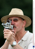 World Pea Shooting Championships, Witcham, Cambridgeshire, Britain - 11 Jul 2009