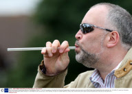 World Pea Shooting Championships, Witcham, Cambridgeshire, Britain - 11 Jul 2009