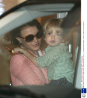 Britney Spears and son, Jayden James Federline, Paris, France - 11 Jul 2009