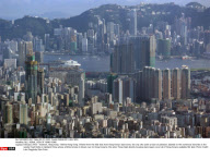 FILE: AERIAL VIEW OF HONG KONG