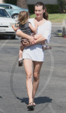 Milla Jovovich and her Cranky Daughter Ever