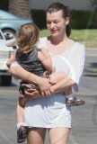 Milla Jovovich and her Cranky Daughter Ever