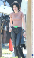 'The Runaways' film set, Sherman Oaks, Los Angeles, America - 22 Jul 2009