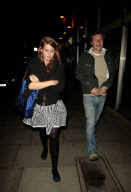 Princess Beatrice and boyfriend Dave Clark leaving a North London Chinese restaurant