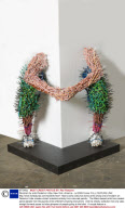 Pencilism by artist Federico Uribe, New York, America - Jul 2009