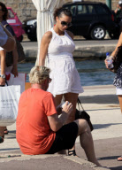 Boris Becker and Lilly Kerssenberg are enjoying, with some friends, at Saint Tropez.