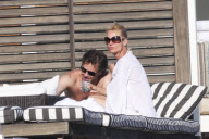 Nicollette Sheridan beach time & new love